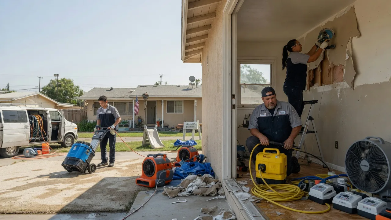 Water Damage Restoration in Franklinville, NC near me
